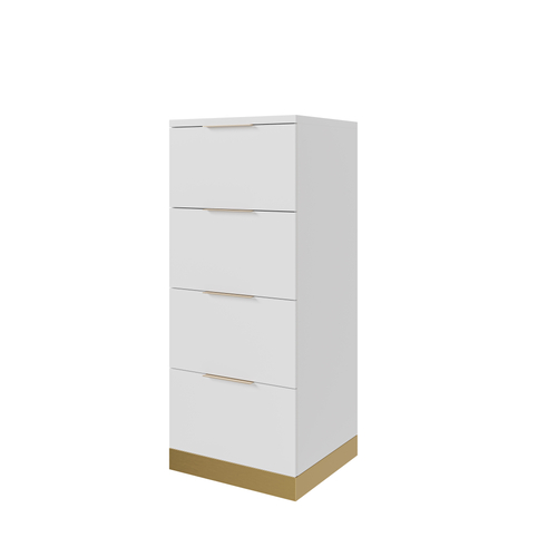 Notary Four Drawer Styling Station Pedestal
